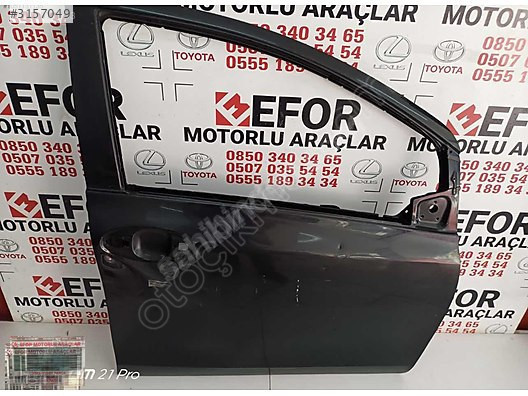 TOYOTA YARİS SAĞ ÖN KAPI ÇIKMA ORJİNAL YEDEK PARÇA 07-11