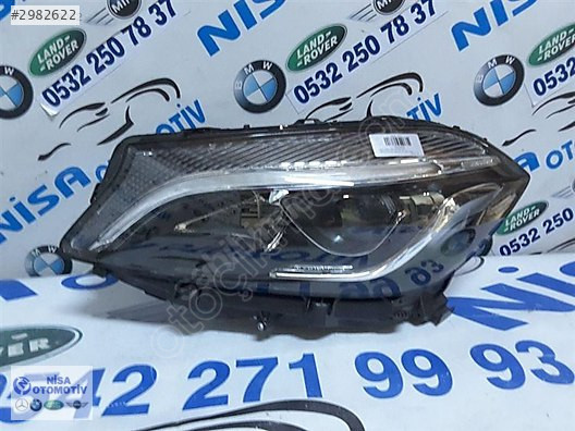 MERCEDES A SERİSİ W176 KASA SOL FAR MAKYAJLI LEDLİ A1769067500