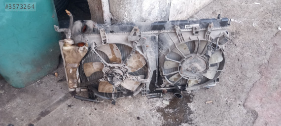 Çıkma honda jazz radyatör klima set