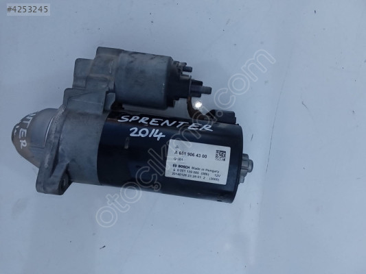 mercedes sprinter 2014 marş motoru/dinamosu (son fiyat)