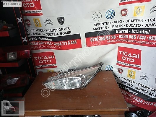 FORD FOCUS SOL ÖN  FAR ORJİNAL ÇIKMA