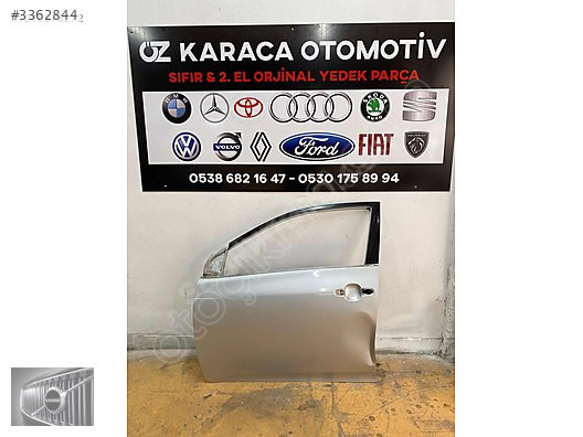 2007-2012 TOYOTA COROLLA ÇIKMA ORJİNAL SOL ÖN KAPI