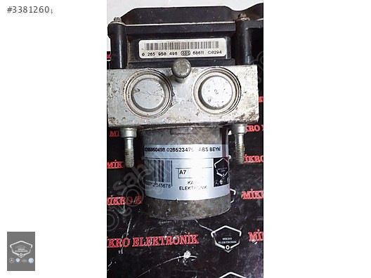 RENAULT CLİO ABS BEYNİ 0265950498 0265234756