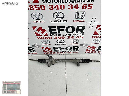 TOYOTA COROLLA DİREKSİYON KUTUSU SÖKME ORJİNAL YEDEK PARÇA 19-23