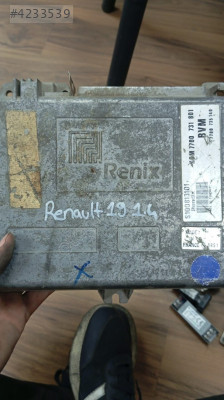 Renault 19 Motor Beyni S100813101F HOM7700731801 7700735140