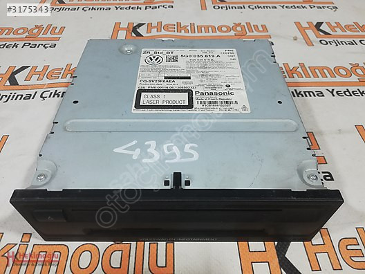 VW GOLF 7 - 7.5 5G0035819A 5G0 035 819 A MULTİMEDYA CD ÇALAR