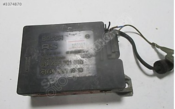 W124 MERCEDES BENZ AIRBAG DARBE SENSÖRÜ 0285001060 0048201910