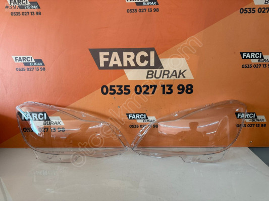 MERCEDES C SERİSİ W204 TAKIM FAR CAMI SIFIR LOGOLU