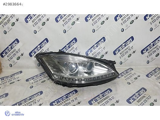 MERCEDES S SERİSİ W221 KASA SAĞ FAR MAKYAJLI XENON DOLU ORJ