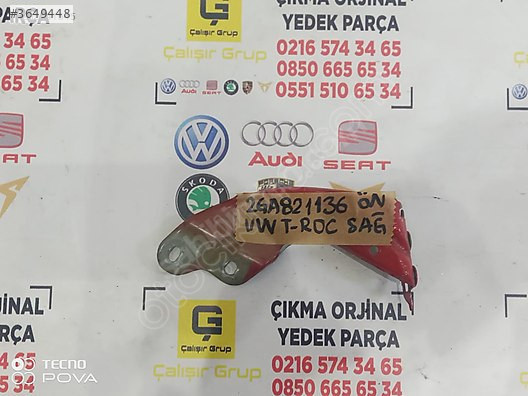 VOLKSWAGEN T-ROC SOL ÇAMURLUK İÇ SACI OEM2ga821136 ÇIKMA SÖKME