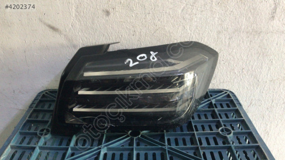 PEUGEOT 208 SAĞ ARKA STOP ÇIKMA ORJİNAL YEDEK PARÇA