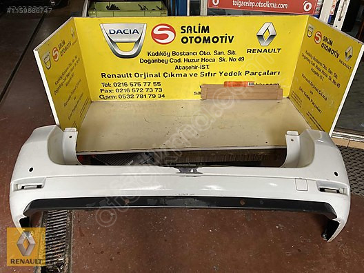Dacia Logan MCV Orjinal Çıkma Arka Tampon ve Diğer Parçalar