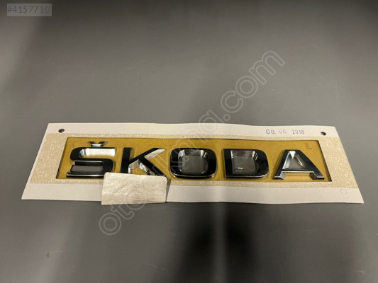 SKODA KAROQ MODEL YAZISI ORJİNAL SIFIR 5JA853687 18-20