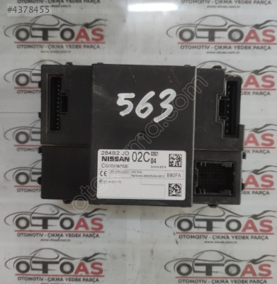 2011 NİSSAN QASHQAİ KONFOR MODÜLÜ 284B2 JD 02C