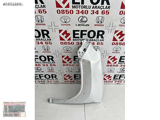 TOYOTA YARİS CROSS SOL ÇAMURLUK ÇIKMA ORJİNAL YEDEK PARÇA 22-23
