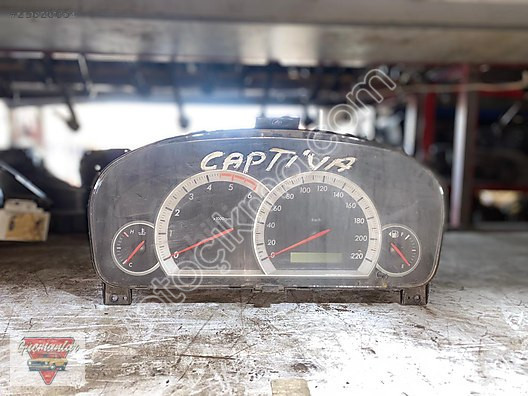 CHEVROLET CAPTİVA GÖSTERGE SAATİ 0546 772 25 16