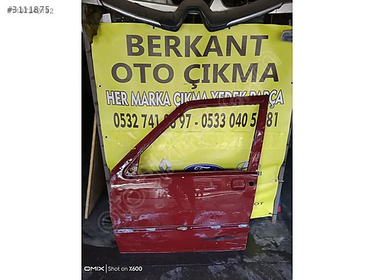 Fiat Uno sol ön kapı 8.000 TL