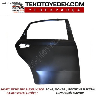 LİNEA ARKA KAPI SACI SAĞ SOL 2007 VE ÜZERİ / KAMPANYA