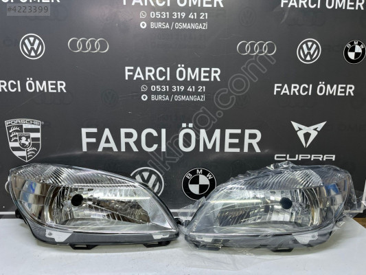 SKODA FABİA 2009-12 SAĞ-SOL TAKIM ÖN FAR SIFIR