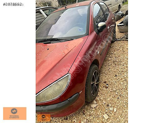 PEUGEOT 206 ORJINAL ÇIKMA SOL ÖN ÇAMURLUK 