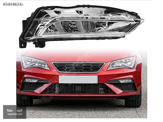 SEAT LEON SAĞ SİS FARI ORJİNAL ÇIKMA OEM:5F0941702C