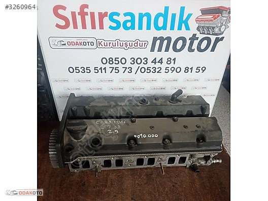K56AK2A Hyundai Terracan 2.9 Çıkma Silindir Kapağı Orjinal Temiz