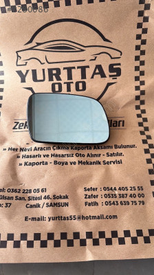 PEUGEOT 307 ÇIKMA ORJİNAL SAĞ AYNA MAVİ RENK