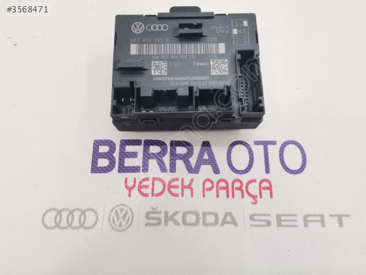 8K0959792B AUDİ A5 A4 Q3 KAPI MODÜLÜ 2008-2015
