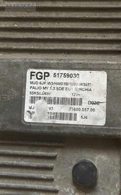 Fiat Albea Palio 1.3 motor beyni