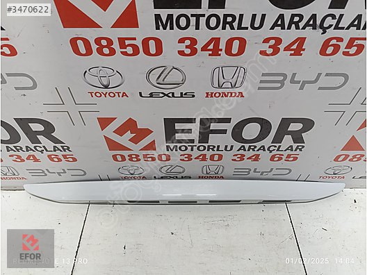 TOYOTA PROACE BGAJ KAPAĞI CITASI ÇIKMA ORİJİNAL PARÇA 2022-2024