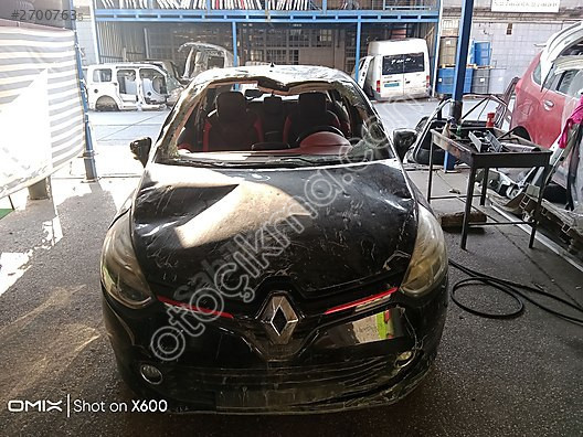 Clio 4 hurda belgeli parça halinde satılık tır