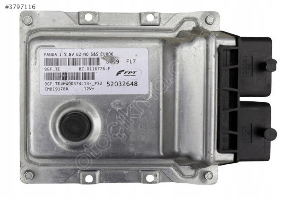Fi̇at Panda Motor Beyni / 52032648 9GF.TE