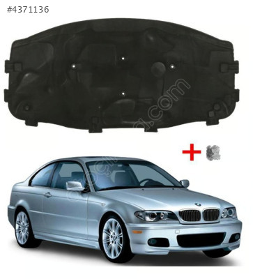 51488193941 BMW 3 SERİ-E46 99-05 MOTOR KAPUT KEÇESİ KLİPSLİ