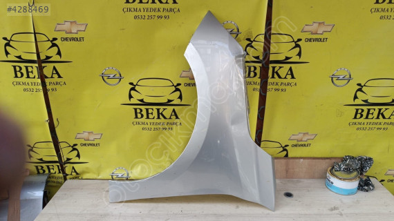 OPEL CORSA F SOL ÖN ÇAMURLUK METALİK GRİ ÇIKMA ORJİNAL YEDEK PARÇ