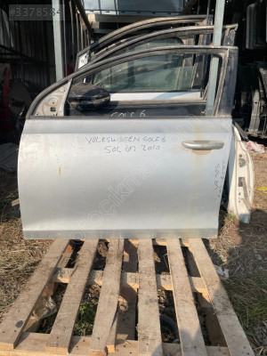VW GOLF 6 SOL ÖN KAPI ORJİNAL ÇIKMA GRİ HATASIZ 2008 2012