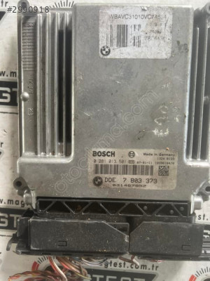 Bmw 320D 0281013501 DDE7803373 EDC16C35 MOTOR ECU BEYİN
