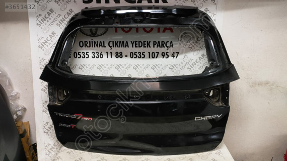 SİNCAR OTO'DAN CHERY TİGGO 7 ARKA BAGAJ KAPAĞI ÇIKMA ORJİNAL