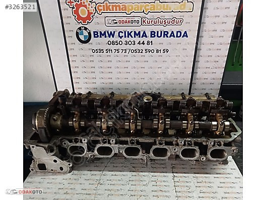 7533525 BMW N52 E90 3.0 Çıkma Orjinal Temiz Silindir Kapak