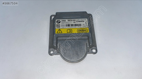 BMW 5 F10 F11 AİRBAG BEYNİ 0265020111