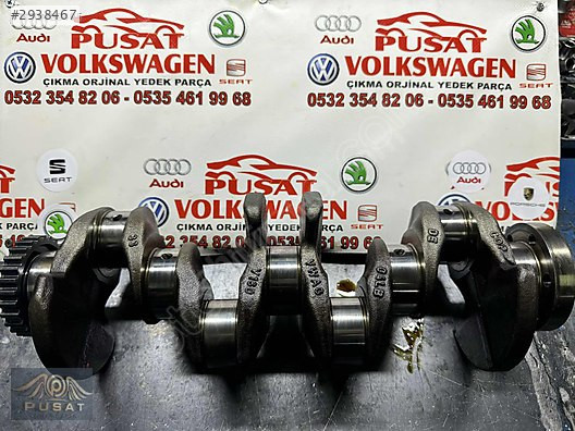 1.6TDİ CLH DCX 04LB ÇIKMA KRANK MİLİ CADDY LEON GOLF PASSAT A3