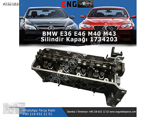 BMW E36 E46 M40 M43 1734203 Çıkma Silindir Kapağı