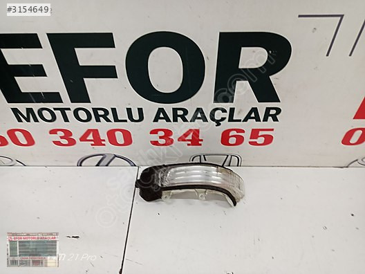 TOYOTA COROLLA SOL AYNA SİNYALİ ÇIKMA ORİJİNAL PARÇA 2010-2012