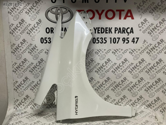 SİNCAR OTO'DAN TOYOTA PRİUS SAĞ ÖN ÇAMURLUK ÇIKMA ORJİNAL