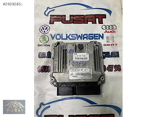 AUDİ A4 A5 1.8 TFSİ ÇIKMA ORJİNAL MOTOR BEYNİ 8K1 907 115 M