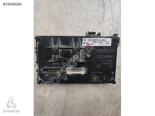 Renault Clio UCH-N1 UCH Beyni P8200207134C - 21675785-0A A V