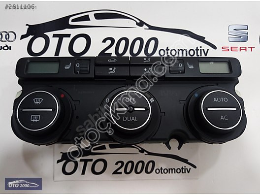 1K0907044BS VOLKSWAGEN GOLF5-JETTA-TOURAN KLİMA KONTROL PANELİ