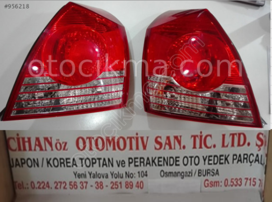 Hyundai Elentra Stop 2004 2007 Sağ Sol