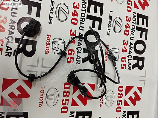 TOYOTA COROLLA SOL ARKA ABS SENSÖR 06-12 OEM NO: 89516-12080