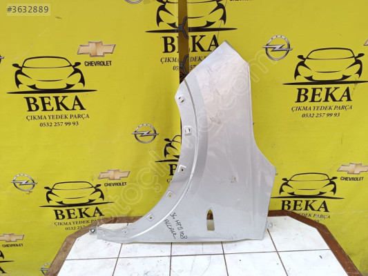 OPEL CROSSLAND SOL ÖN ÇAMURLUK METALİK GRİ ÇIKMA ORJİNAL YEDEK PA