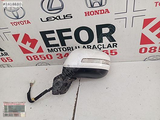 HONDA CİVİC FB7 ORJİNAL ÇIKMA SOL AYNA 12-15